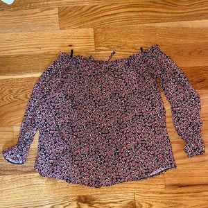 Primark Off the Shoulder Floral Top